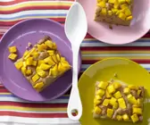 Dattelkuchen mit Mango