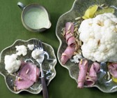 Blumenkohl mit Roastbeef