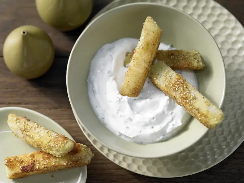 Knusprige Kohlrabi-Sticks