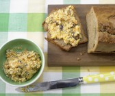 Honigkuchen mit Orangencreme