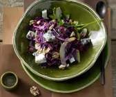 Rotkohl-Birnen-Salat