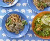 Spaghetti mit cremiger Thunfischsauce