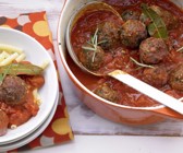 Hackbällchen in Tomatensauce
