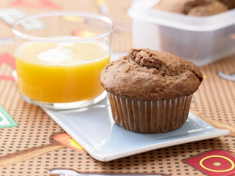 Schoko-Muffins mit Haferflocken