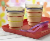 Buttermilch-Shake mit Kaki