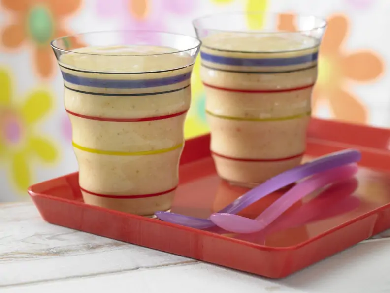 Buttermilch-Shake mit Kaki