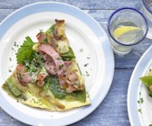 Kartoffelpfanne mit Schinken
