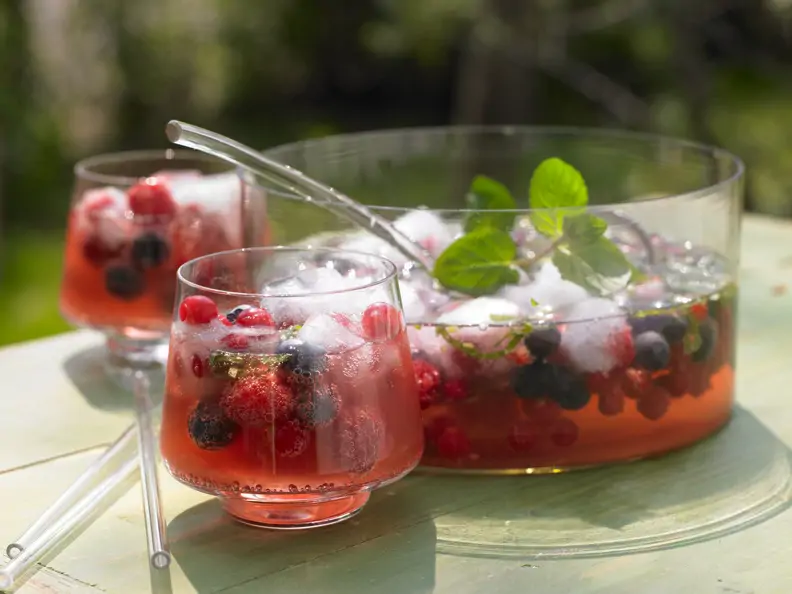 Beeren-Bowle