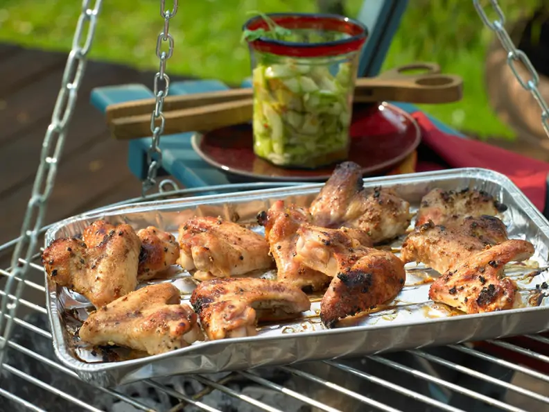 Marinierte Chicken Wings