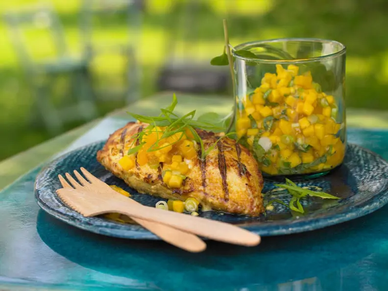 Mariniertes Tandoori-Hähnchen