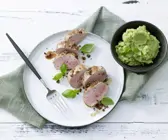 Schweinefilet mit Romanesco-Püree