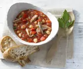 Kichererbsen-Thunfisch-Ragout