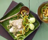 Bohnengemüse mit Schnitzel