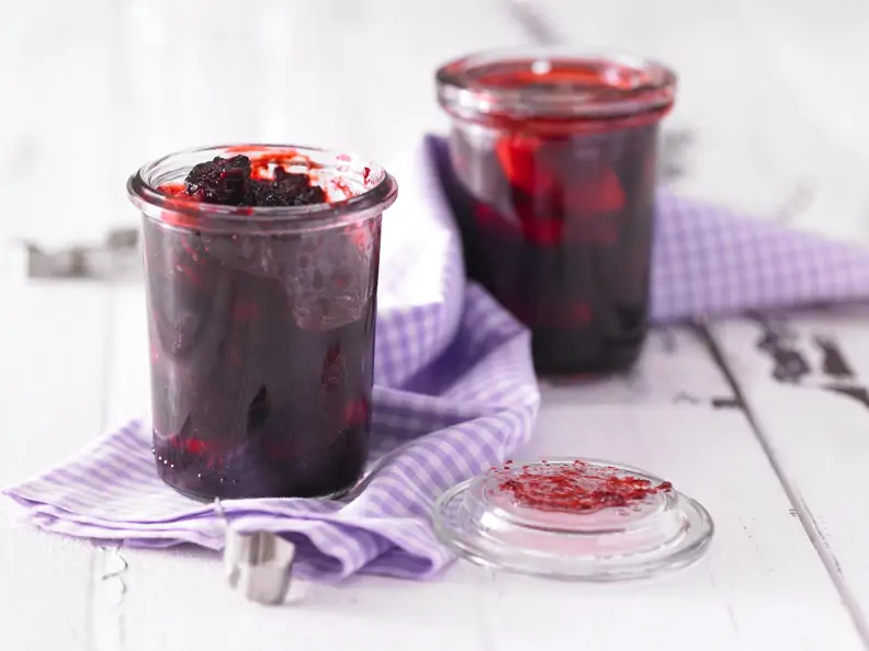 Brombeer-Apfel-Aufstrich
