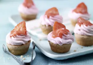 Erdbeer-Cupcakes