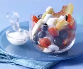 Obstsalat mit Joghurt