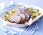 Lammbraten mit Frühlingsgemüse