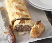 Pastete mit Fleischfüllung auf englische Art