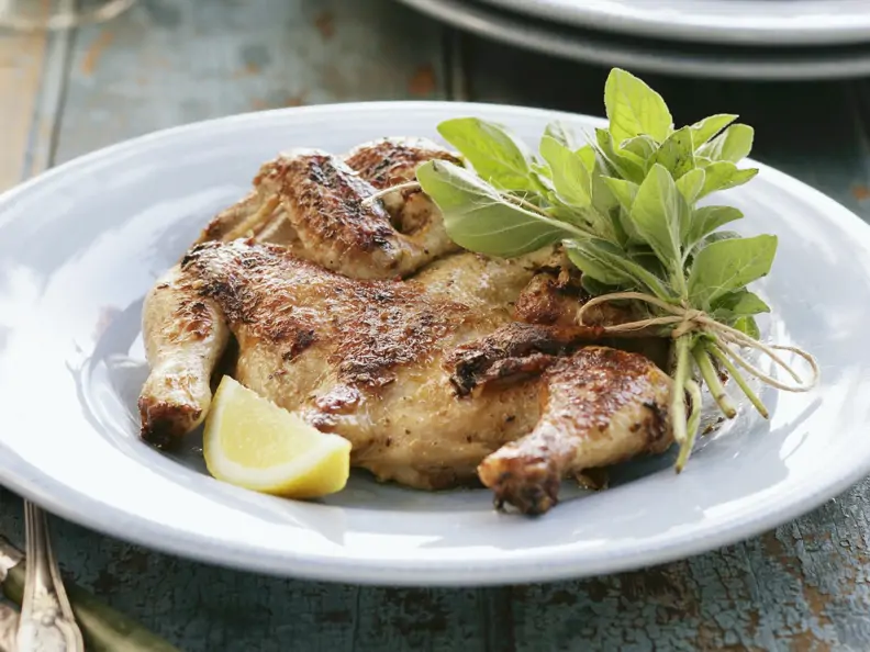 Hähnchen vom Grill