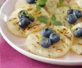 Ananas vom Grill mit Honig