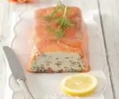 Frischkäsepastete mit Räucherlachs und Dill