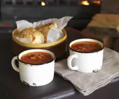 Speck-Tomaten-Suppe