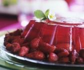 Erdbeerwackelpudding