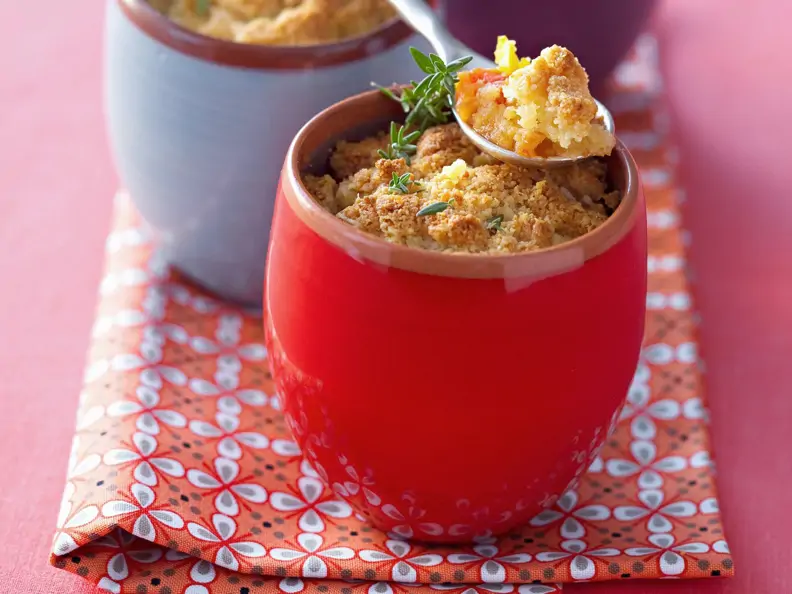 Ratatouille mit Knusperhaube