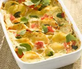 Kartoffel-Tomaten-Gratin