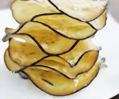 Frittierte Auberginenhobel