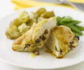 Hähnchenfilet mit Käse überbacken