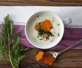 Cremige Kartoffelsuppe mit Schmand