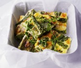 Grüne Spargel-Frittata