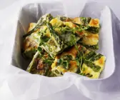 Grüne Spargel-Frittata