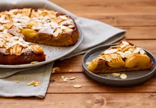 Französischer Apfelkuchen aus der Bretagne