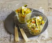 Risotto aus Grieß mit Gemüse