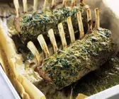 Lammkarree mit Kräuterkruste