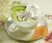 Avocadocreme mit Krebsfleisch