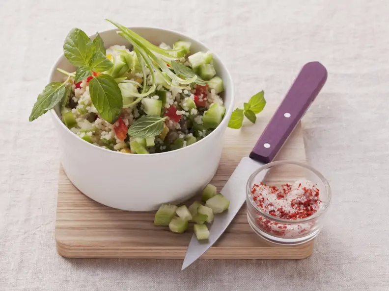 Gemüse-Couscous-Salat