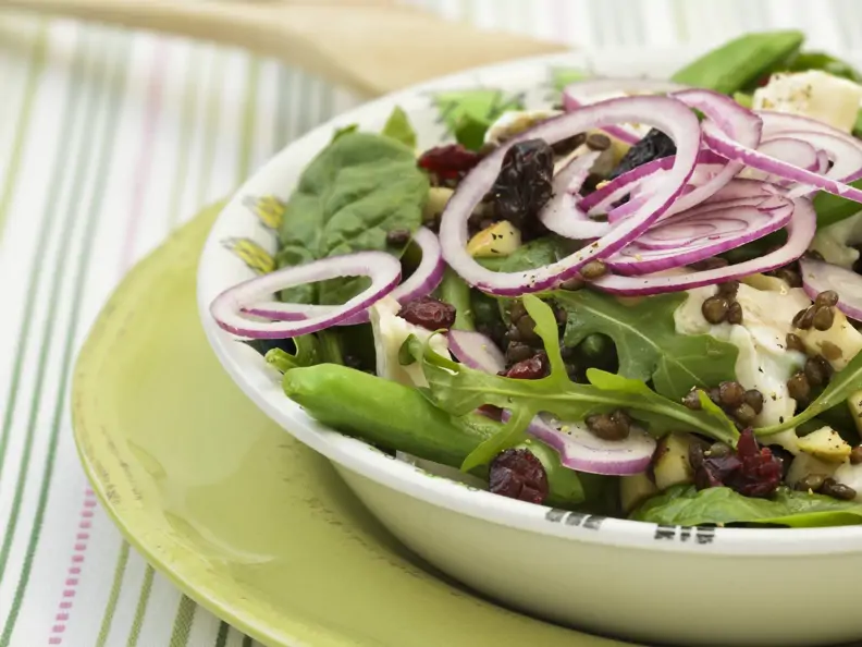 Linsen-Apfel-Salat