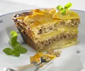 Kartoffel-Hackfleisch-Gratin