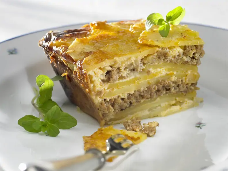 Kartoffel-Hackfleisch-Gratin