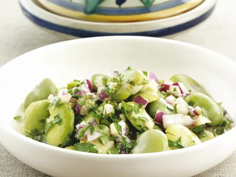Bohnensalat auf marokkanische Art