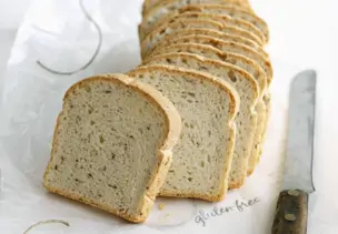 Glutenfreies Brot mit Leinsamen
