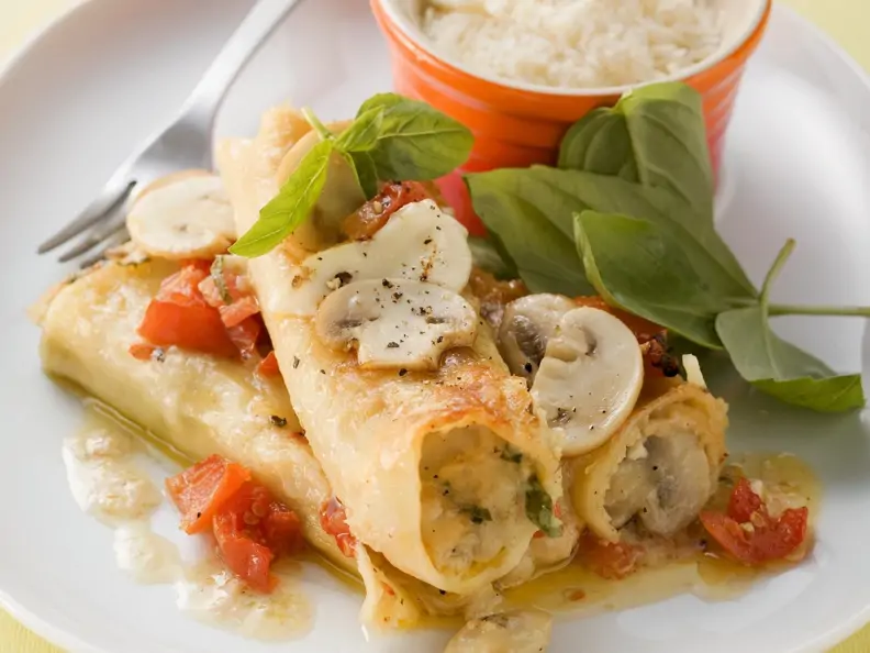 Cannelloni mit Pilzfüllung