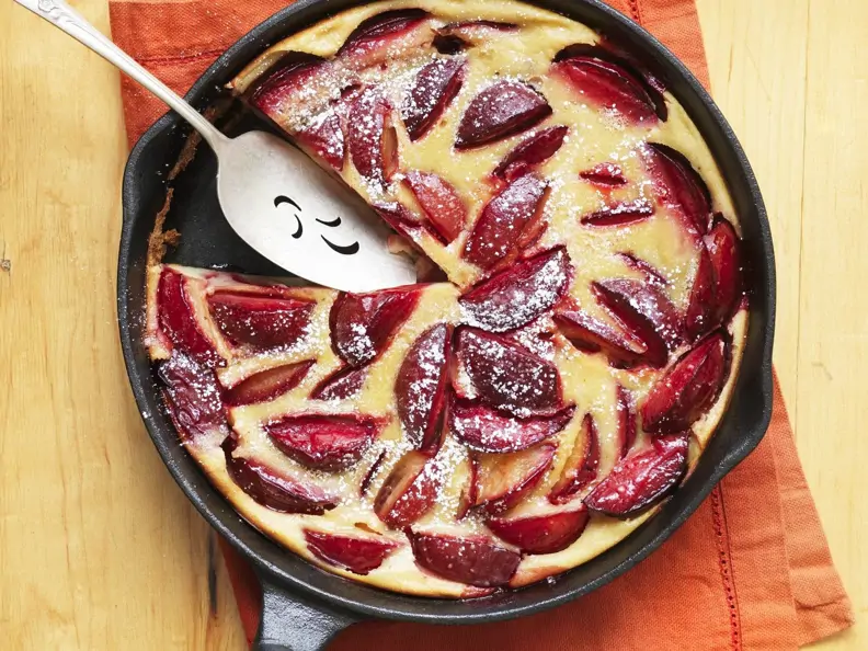 Französischer Pflaumenkuchen