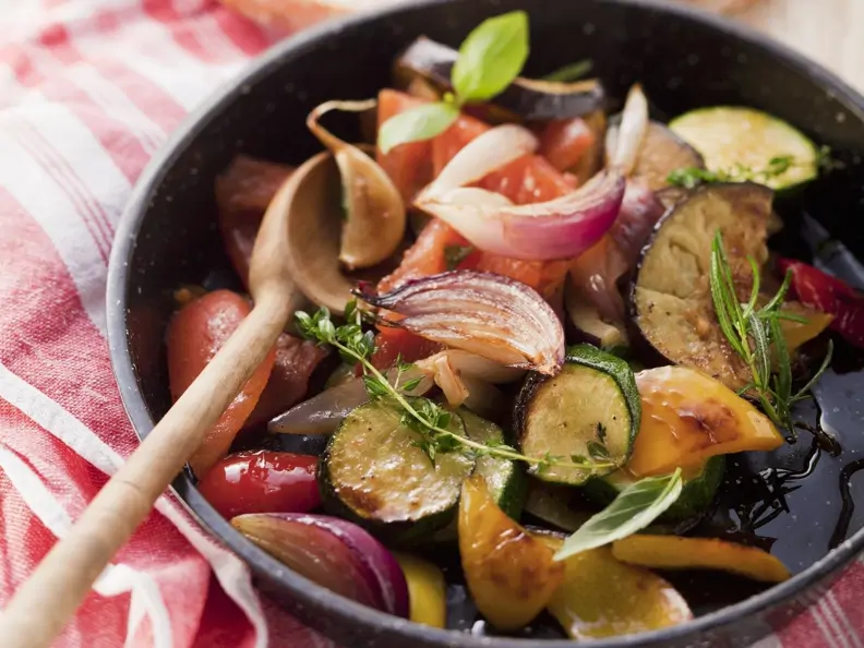 Buntes Ratatouille