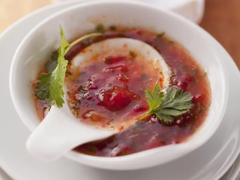 Koriander-Chili-Sauce