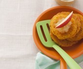 Kürbis-Reibekuchen mit Apfelmus