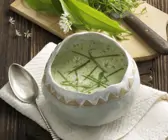 Bärlauchsuppe vegan